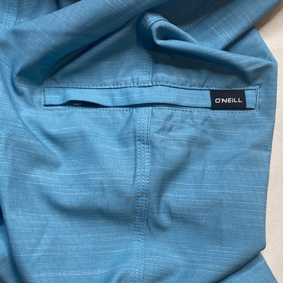 O'Neill Light Blue Board Shorts - Picture 9 of 13